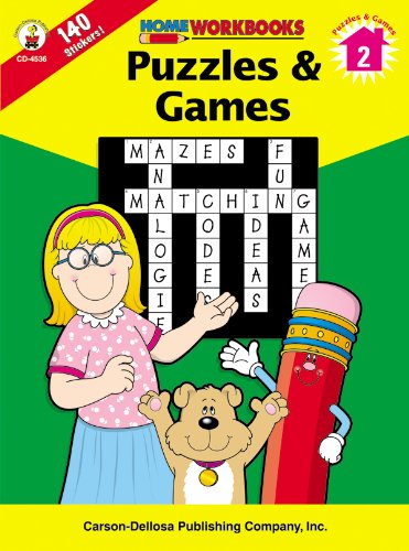 book Puzzles & Games – Grade 2