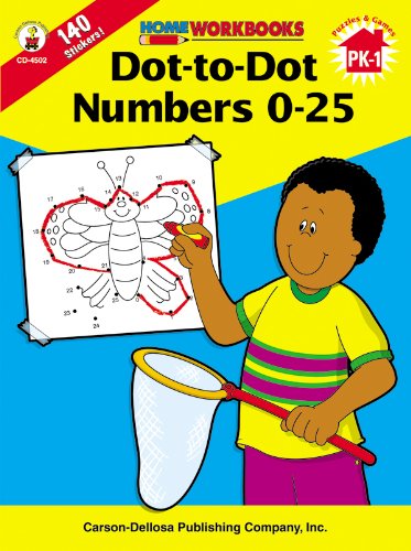 book Dot-To-Dot Numbers 0-25