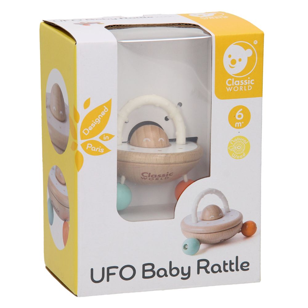 UFO Baby Rattle