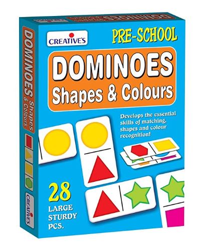 Creative Educational – Dominoes – Shapes And Colors Card Game