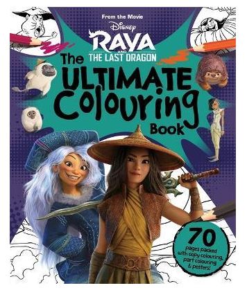 Disney Raya and the Last Dragon: The Ultimate Coloring Book
