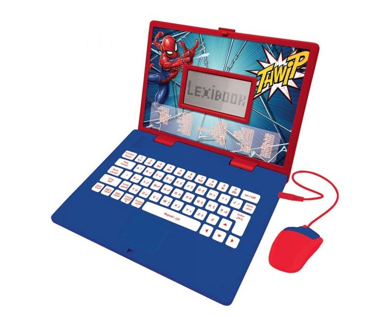 Lexibook Spiderman Bilingual Educational Laptop Arabic/English
