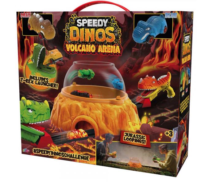 Speedy Dinos Volcano Pack Arena
