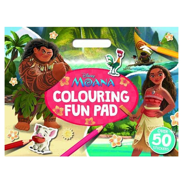 Disney Moana Coloring Fun Pad