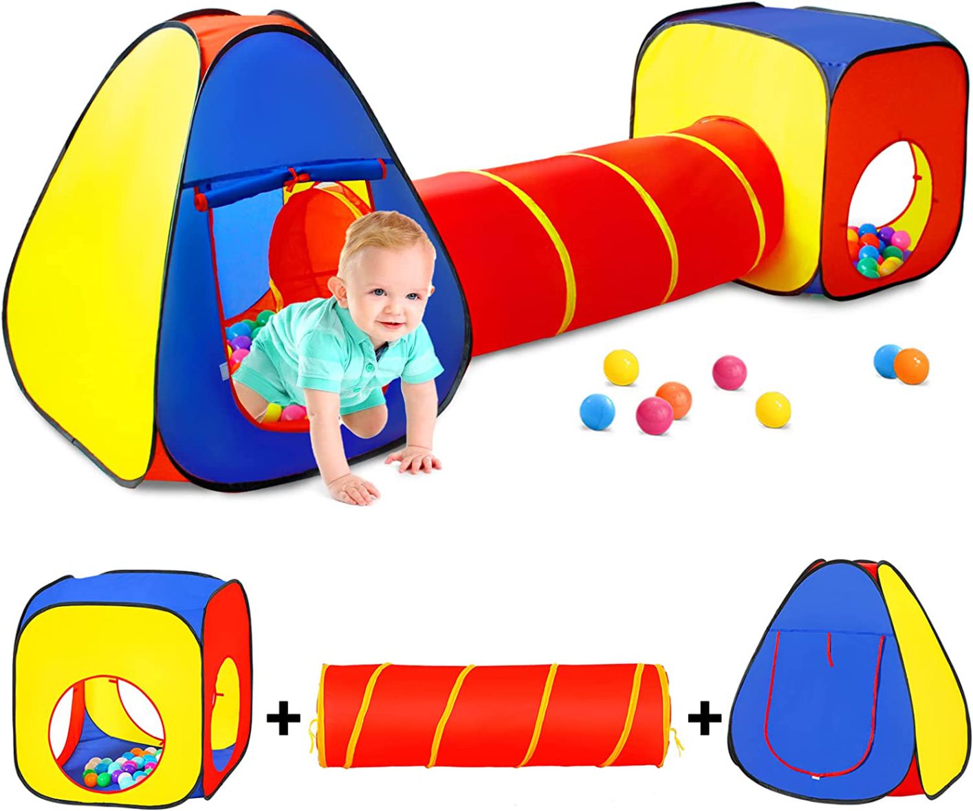 3in1 Kids Play Tent